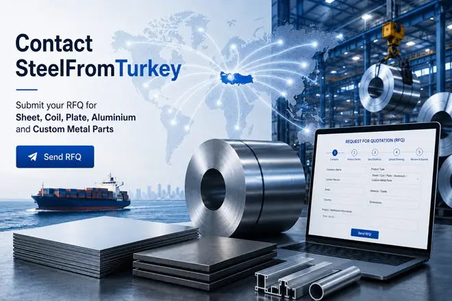SteelFromTurkey export supplier contact path for international steel inquiries