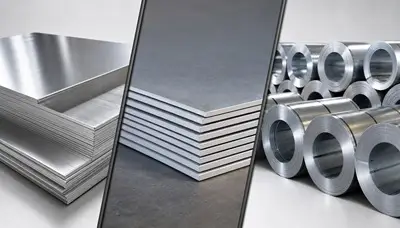 Stainless steel sheet and coil prepared for export supply