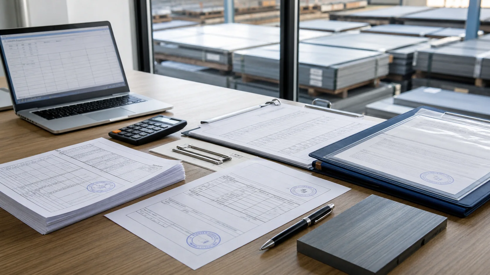 Steel export documentation and mill test certificate review for international buyers