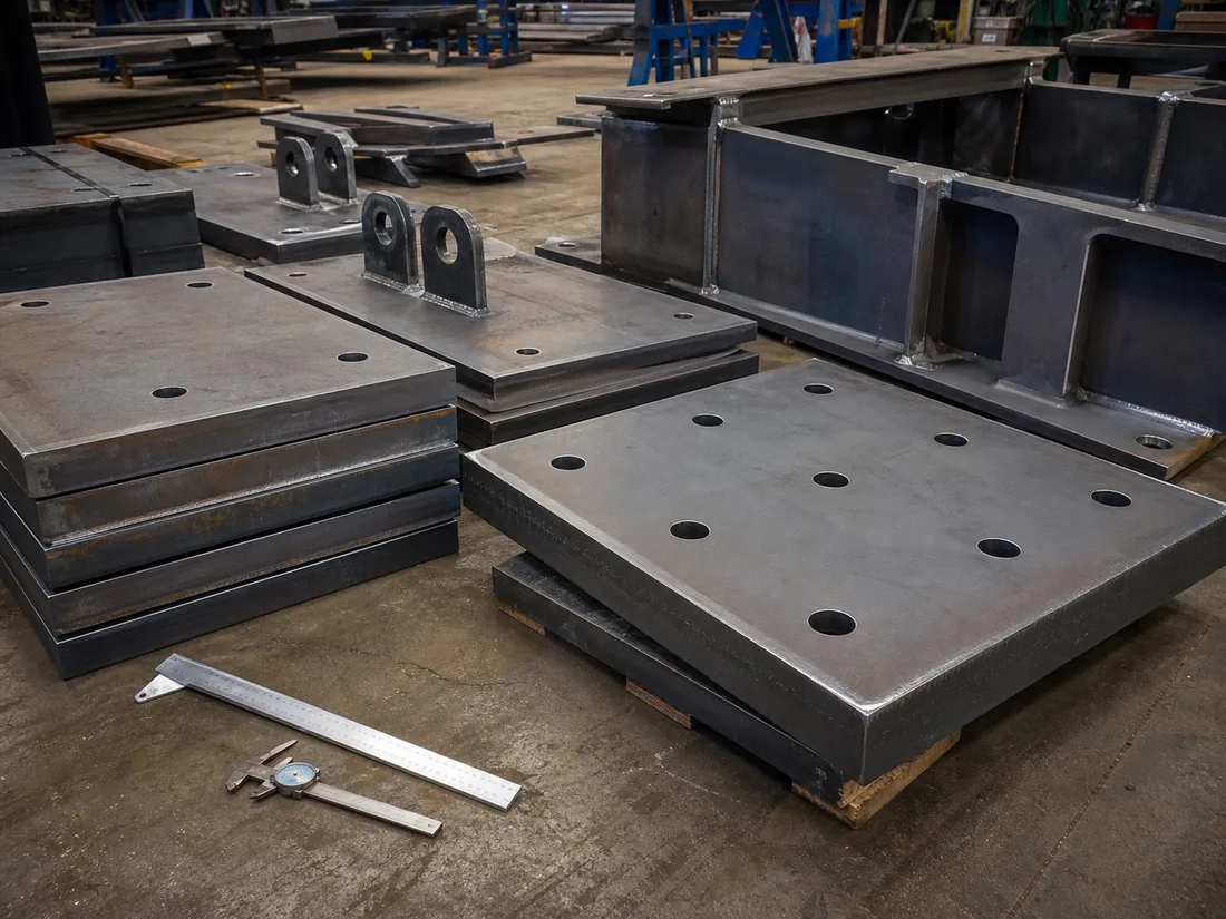 Structural steel plate for load-bearing and welded steel applications