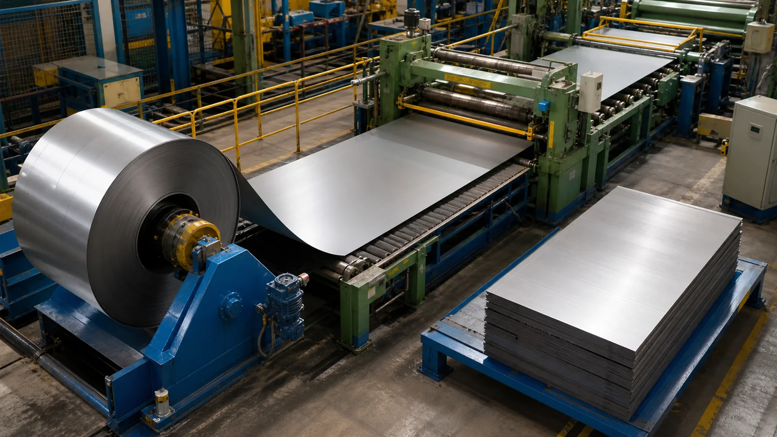 Cut-to-length steel sheet processing for export RFQs from Turkey